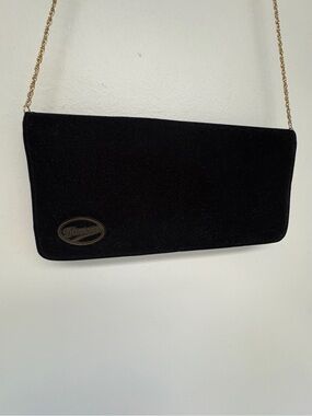 Diemme Vintage Velvet Clutch with Chain Strap - RARE - made in Italy